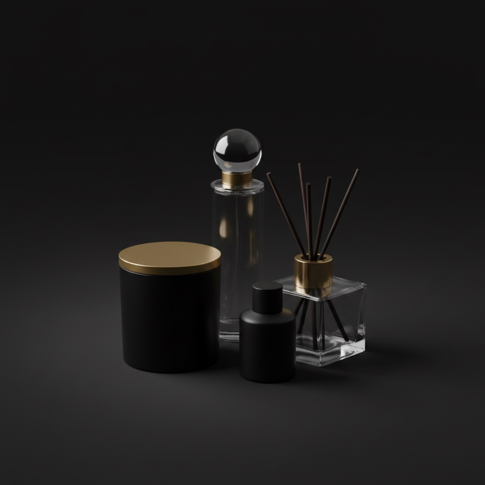 Coffret Maison · Bougie + EDP + Diffuseur